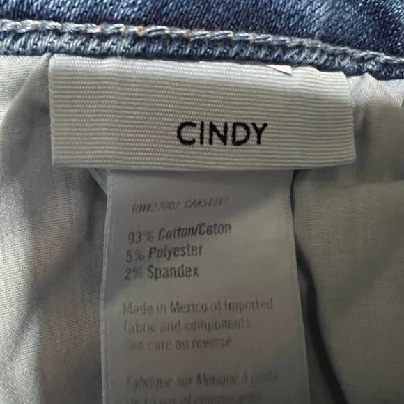 Paige Jeans Womens 31 (32x27.5) Cindy Raw Hem Straight Leg High Rise - Picture 6 of 10